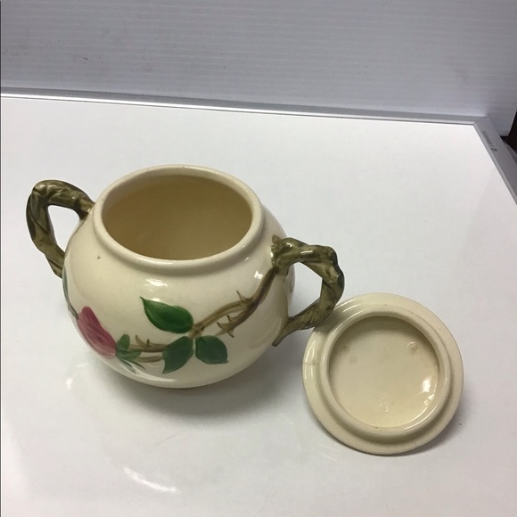 Vngte Franciscan Desert Rose sugar bowl & creamer - Picture 5 of 13